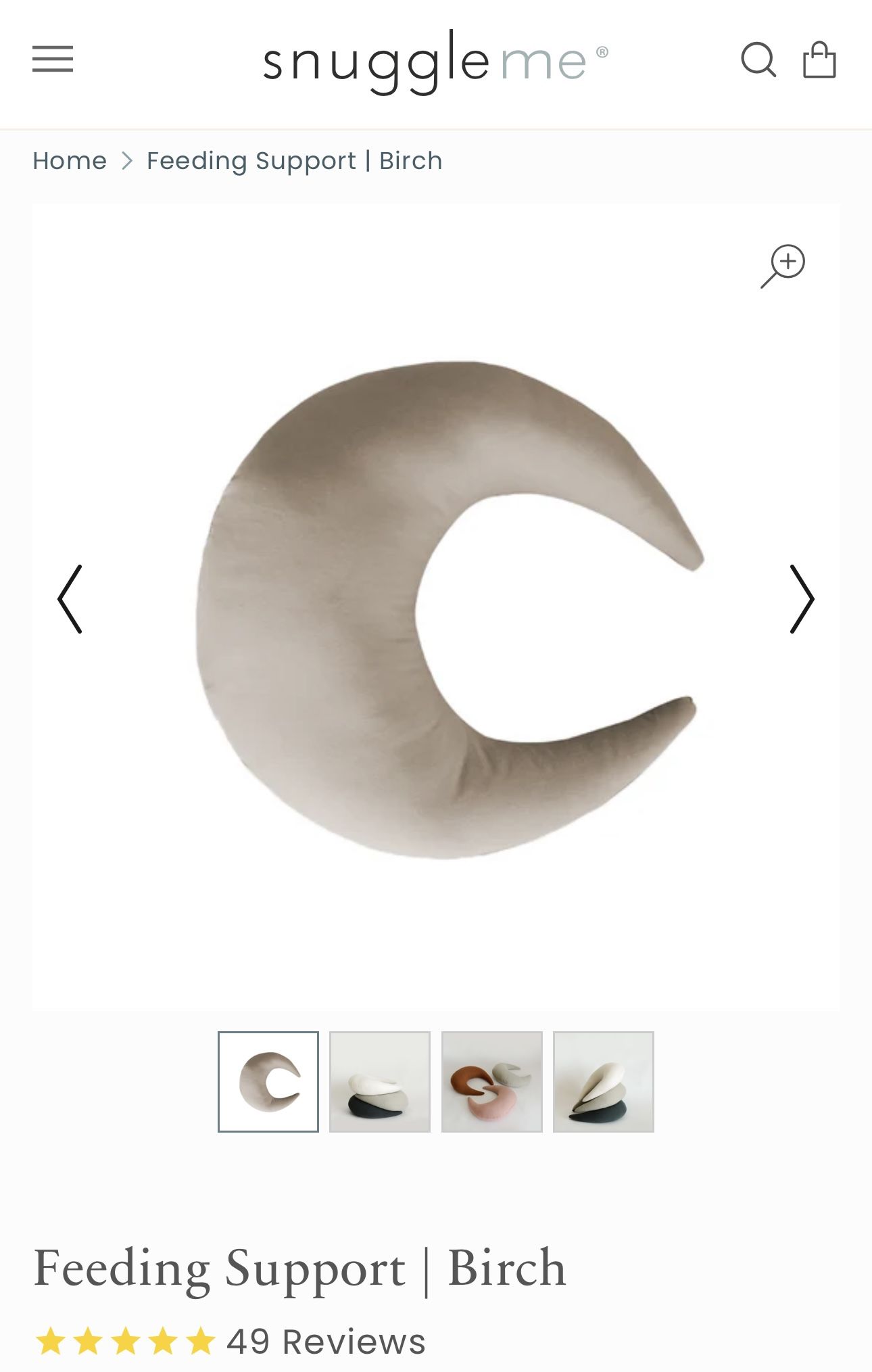 Snuggle Me Nursing Pillow