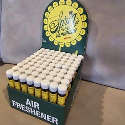 72x Glass Vial Air Fresheners – SPICE Scent – Adjustable Strength – Long-Lasting – Just Open & Place