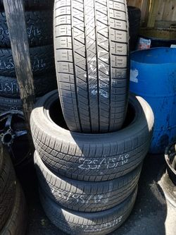 235/45/18 Dunlop sp sport 5100, set of 4, 70%, tread 7/32, great condition $250 for 4 tires .