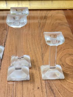 8 pieces candle holders
