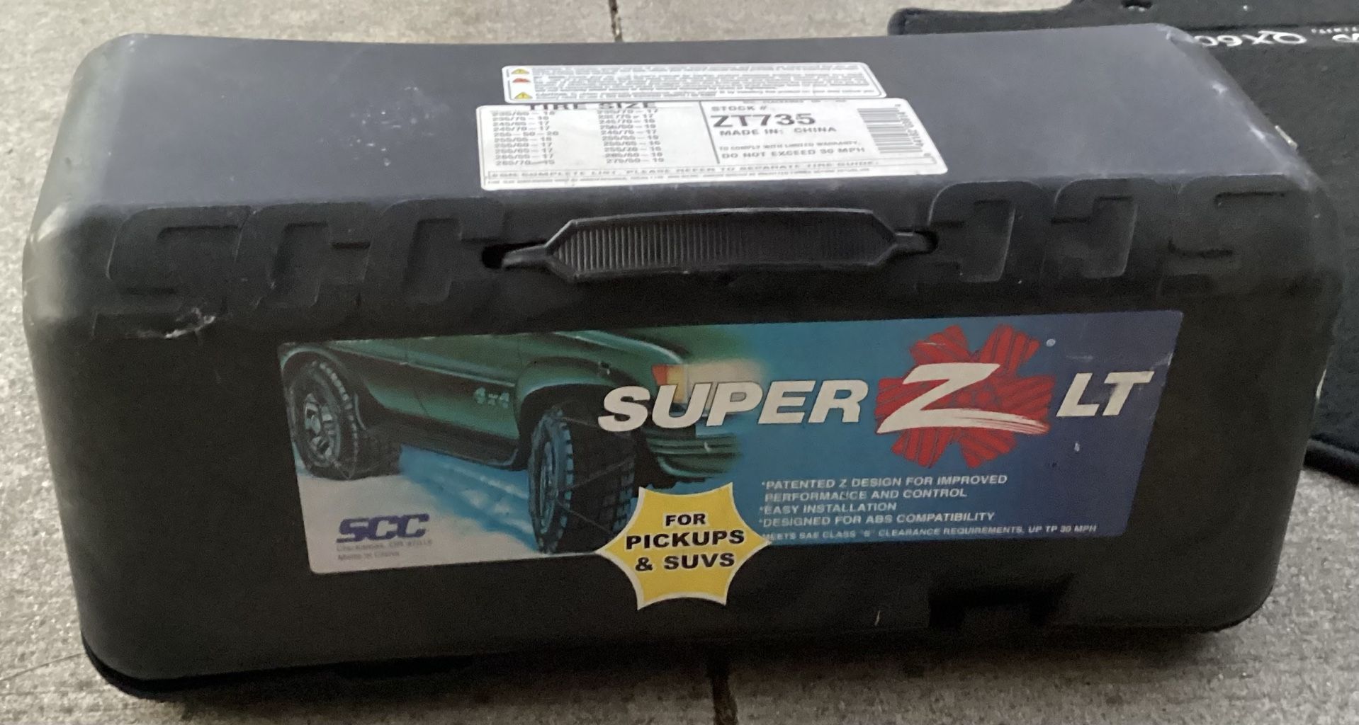 Snow Chains Super Z Model TZ735