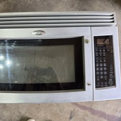 Whirlpool Over Range Microwave 