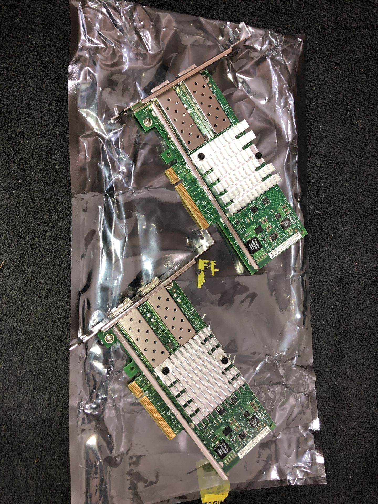 Intel X520-DA2 10Gb network adapters