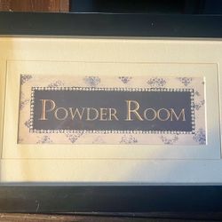 Powder Room Wall Art