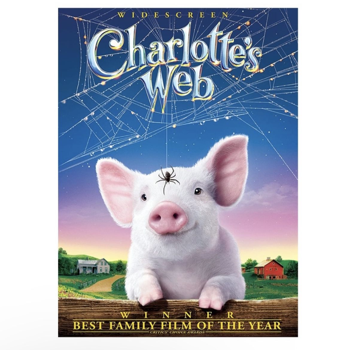 Charlotte’s Web DVD movie -new