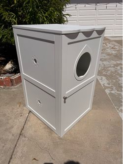 Cat Litter Box Enclosure (Furniture)