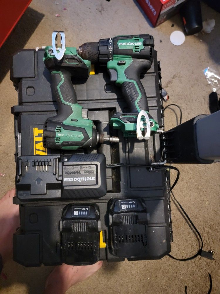 Metabo 18v Drill And Impact