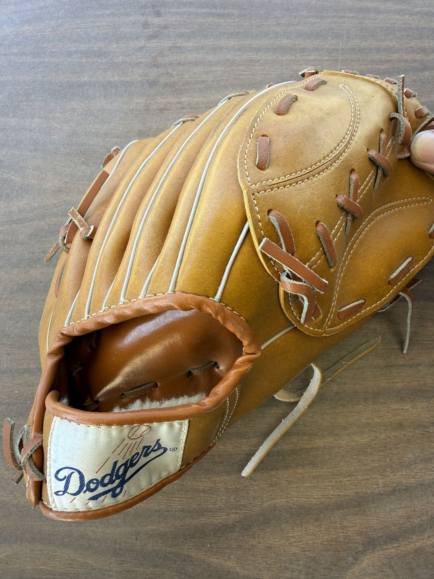 Genuine Leather Dodgers Baseball Glove