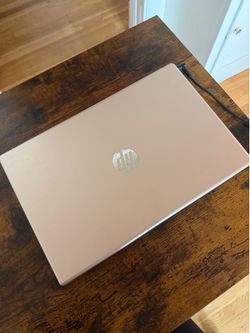 Pink HP Laptop