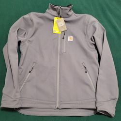 NWT Carhartt Crowley Soft Shell Rain Jacket CT102199, Men's Medium 
