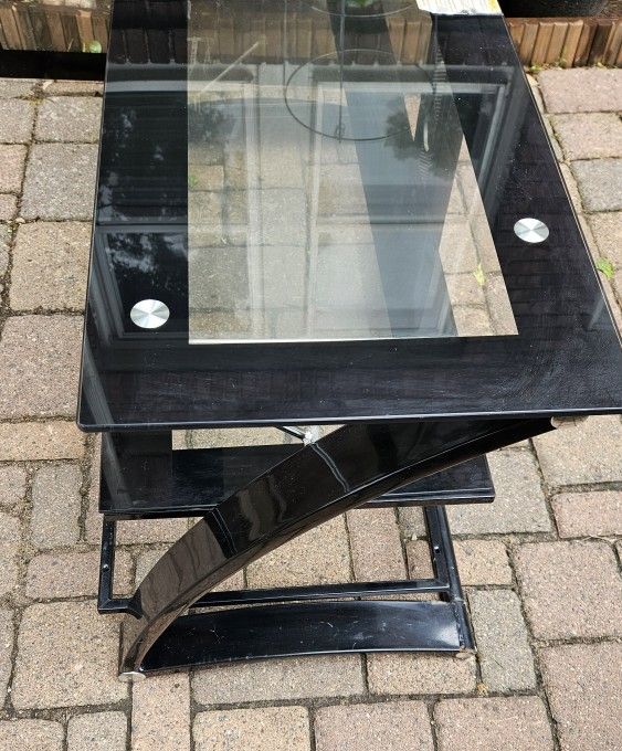 Heavy Glass TV Stand