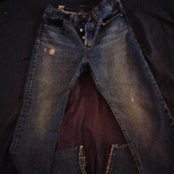 501 Levi Dark Blue Jeans