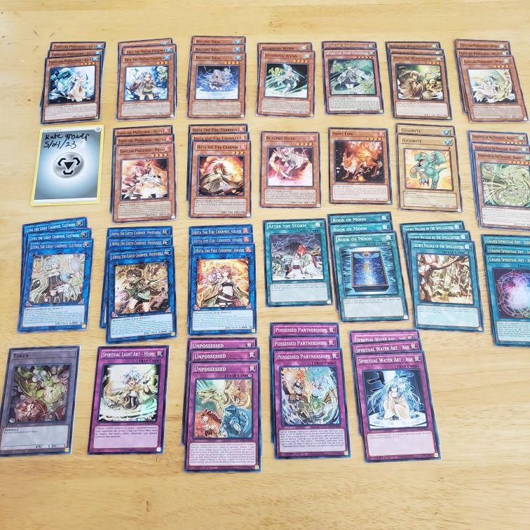 complete yugioh decks for sale Generic Custom Deck Yu-Gi-Oh! and Mitsurugi Yugioh Spirit Charmers Deck Core