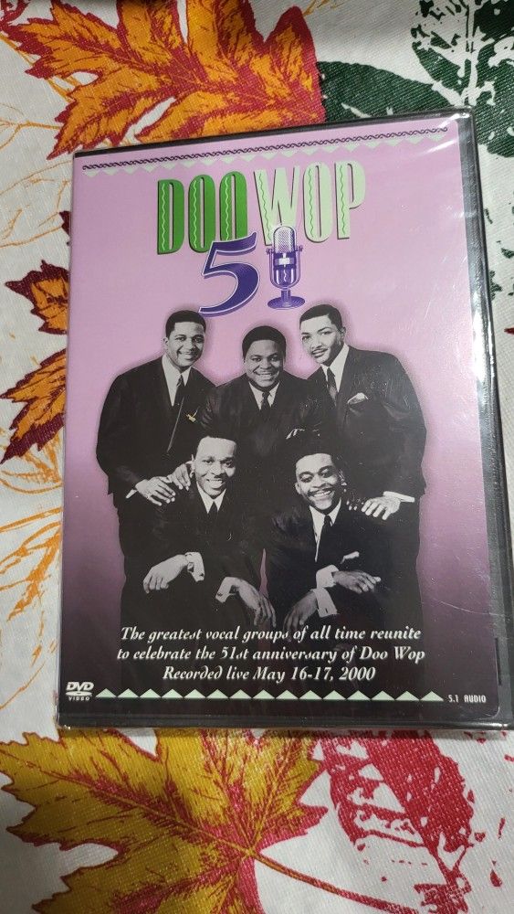 Doo Wop 51 (DVD, 2000) Music Live Performances New Sealec