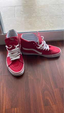 Vans High top (RED) size 10.5
