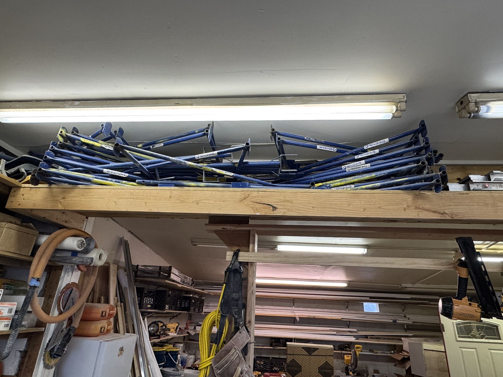 Vanguard wall brackets with guard rail posts