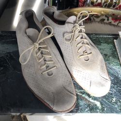 Leather Prada Shoes, Size 9.5