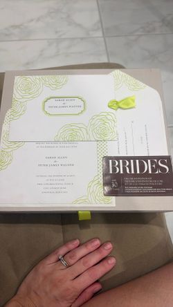 BRIDES Wedding Invitation Kit