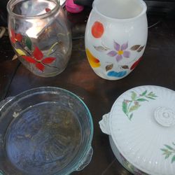 Dish And Vase
