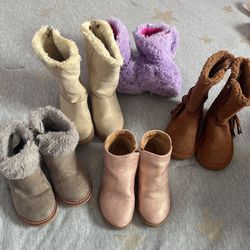 $20 All Boots And Sleepers Size 8