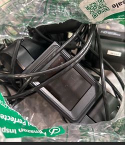 Mixed Lot of Black Electronics and Cables