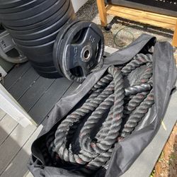 30 Foot Long 2” Thick Heavy Duty Battle Rope 