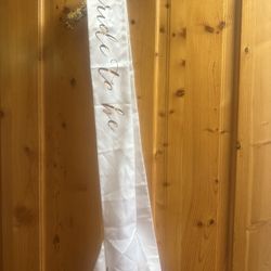 Bride To Be Sash 