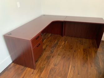 Mahogany desk 60”x72”