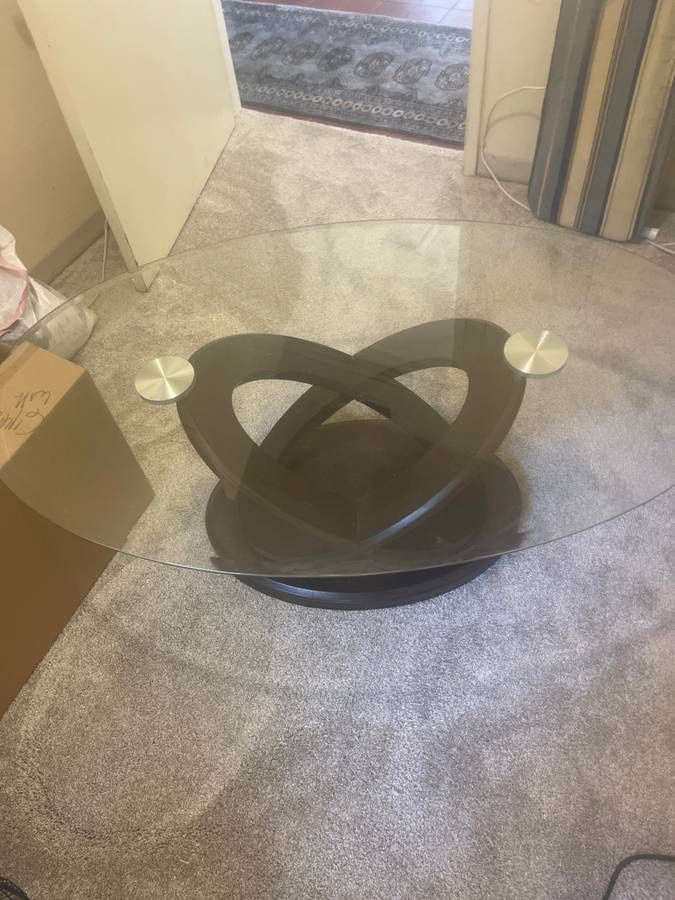 Glass Top Coffee Table