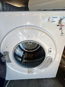 ROCSUMOO 2.6 Cu. Ft. Compact Electric Dryer + Vent Box