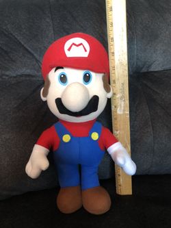 Super Mario Plush 14” Tall 