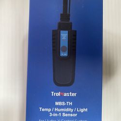 TrolMaster MBS-TH Hydro-X 3-in-1 Temp/Humidity/Light Sensor 