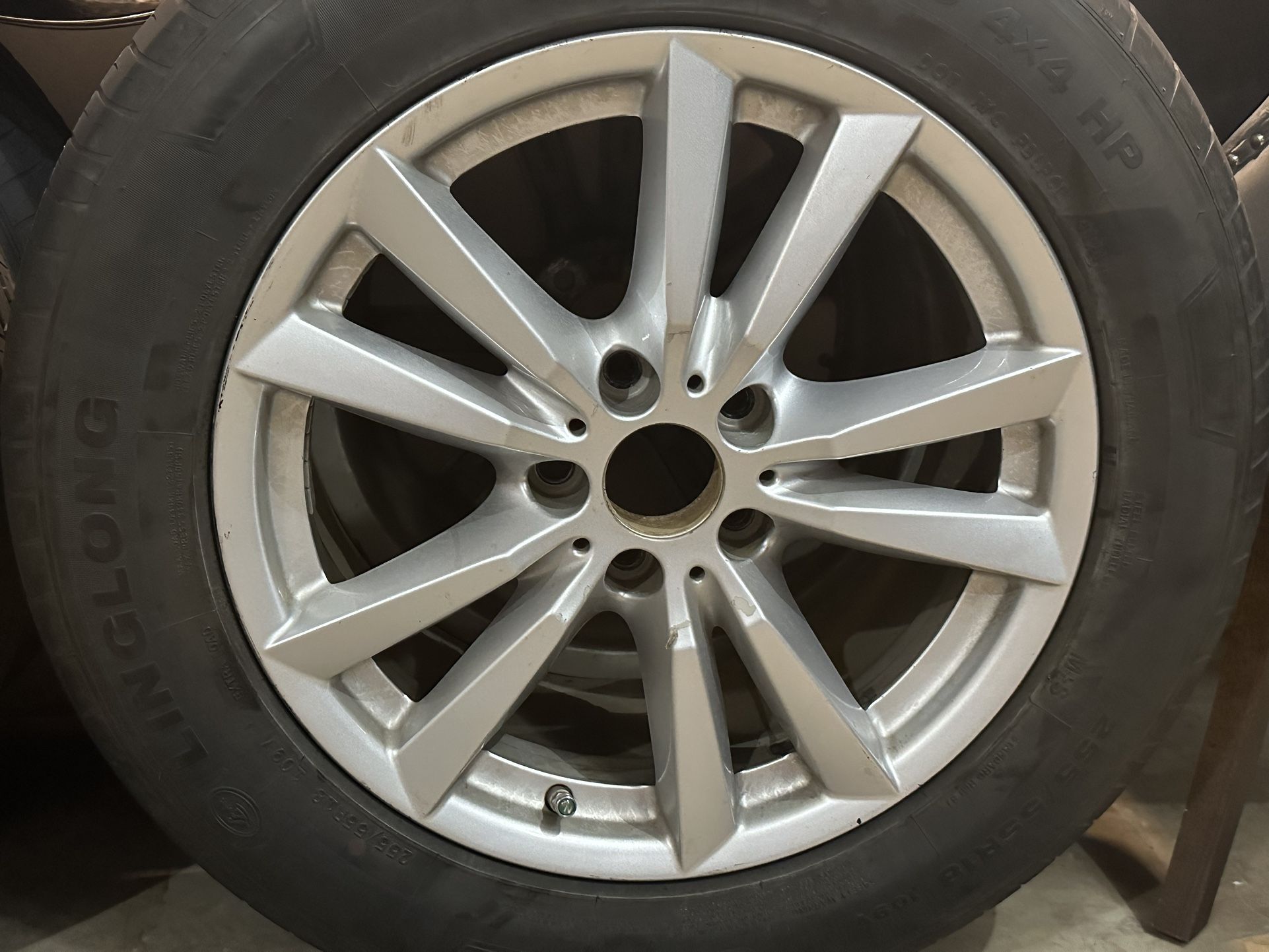 2015 BMW X5 Rims And Tires With Sensors
