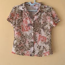  Alfred Dunner Womens Top  