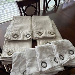 Tan Curtains Room Darkening Ones With Sheer Panels