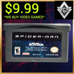 Spider-Man Nintendo Game Boy Advance GBA 2002 Activision Cartridge Only