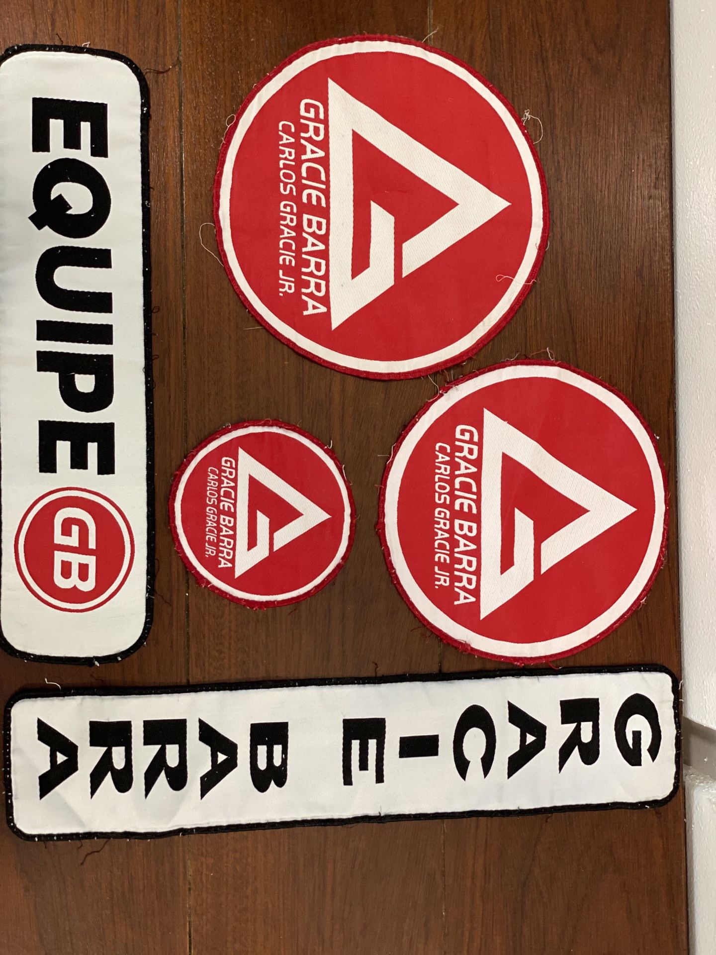 Gracie Barra BJJ Jiu Jitsu Patches