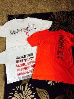 Boys XL Hurley shirts