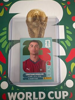 Cristiano Ronaldo International Version World Cup Sticker