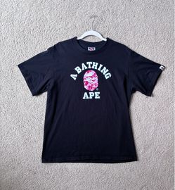 BAPE Pink Camo Tee