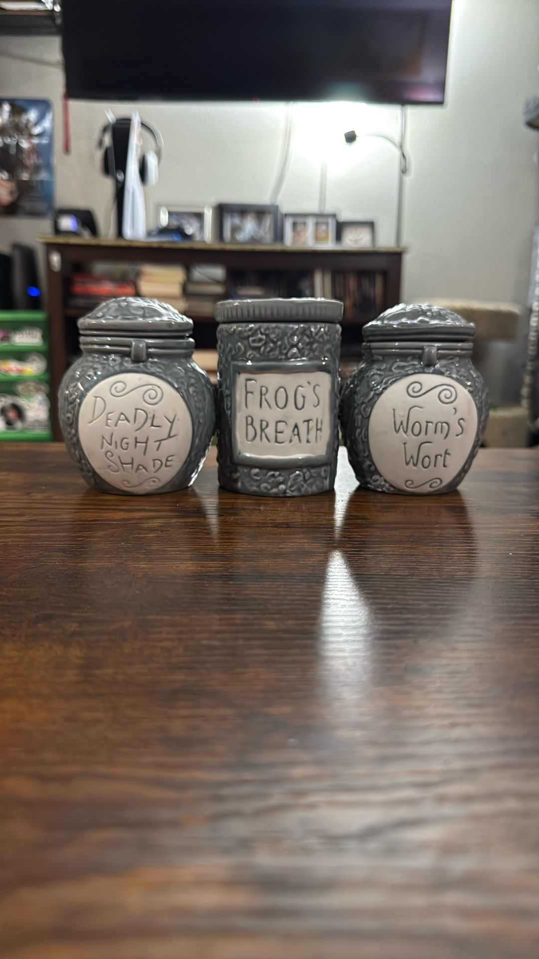 Nightmare Before Christmas Sally's Potion Jars TM