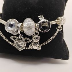 Silver Charm Bracelet 