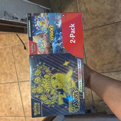 SURGING SPARKS ELITE TRAINER BOX AND BOOSTER PACK BUNDLE