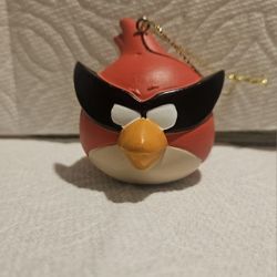CHRISTMAS COMMONWEALTH ANGRY BIRDS ORNAMENT DECORATION  APROX  3" 