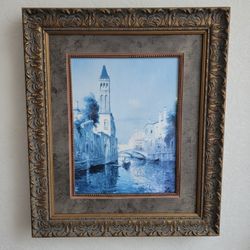 Canal Painting 