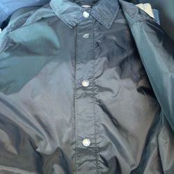 Black Windbreaker XL 