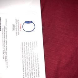 Apple Watch Series 6 Blue Cellular unlocked 44MM Unopened I’m Mobile I Can Come To You