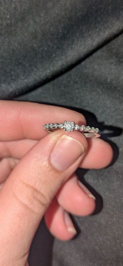 Kay Jewelers Diamond Promise Ring 1/10 ct tw Sterling Silver