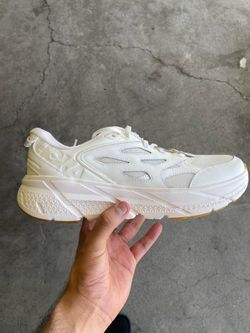 Hoka One Clifton L Athletics White Gum Size 10.5 men