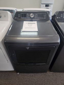 Profile 7.4 cu. ft. Smart Electric Dryer in Diamond Gray with Steam, Sanitize Cycle and Sensor Dry, ENERGY STAR